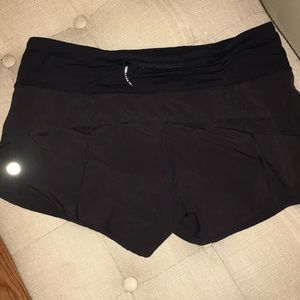 Lululemon size 4  Black Shorts